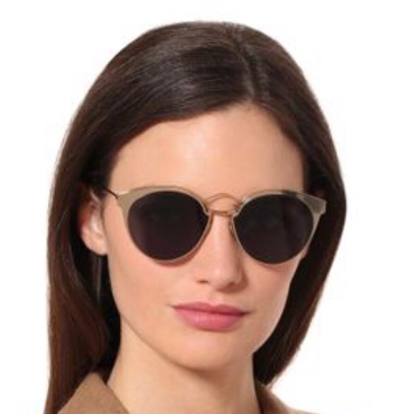 Dior Blue Ship Same Day Gold Nebula 000a9 Sunglasses - Picture 4 of 15